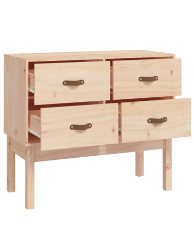 Mobile Consolle 90x40x78 cm in Legno Massello di Pino