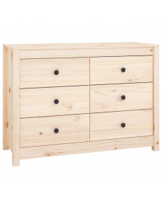 Armadietto Miele 100x40x72 cm in Legno Massello di Pino 2