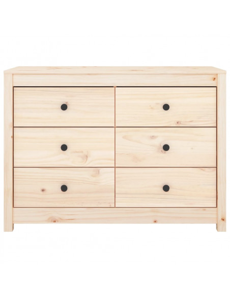 Armadietto Miele 100x40x72 cm in Legno Massello di Pino