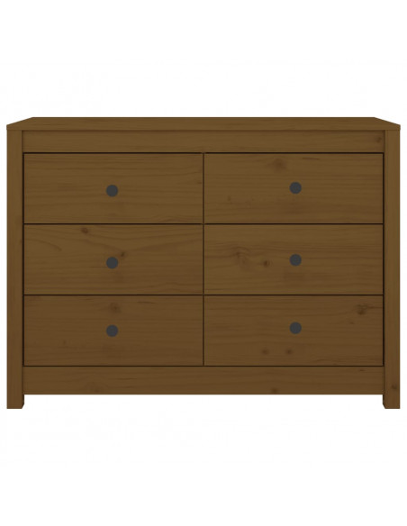 Armadietto Miele 100x40x72 cm in Legno Massello di Pino