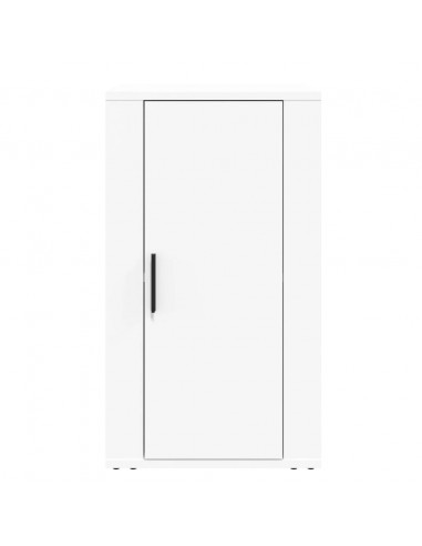 Credenza Bianca 40x33x70 cm in Legno Multistrato