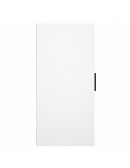 Credenza Bianca 40x33x70 cm in Legno Multistrato