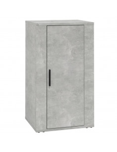 Credenza Grigio Cemento 40x33x70 cm in Legno Multistrato 2