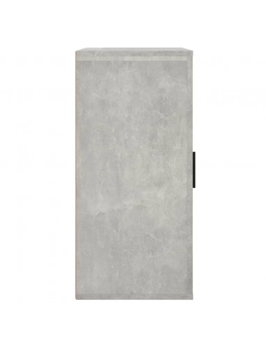 Credenza Grigio Cemento 40x33x70 cm in Legno Multistrato