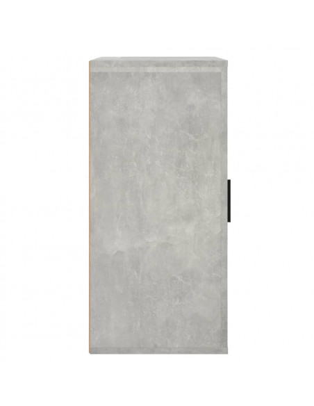 Credenza Grigio Cemento 40x33x70 cm in Legno Multistrato