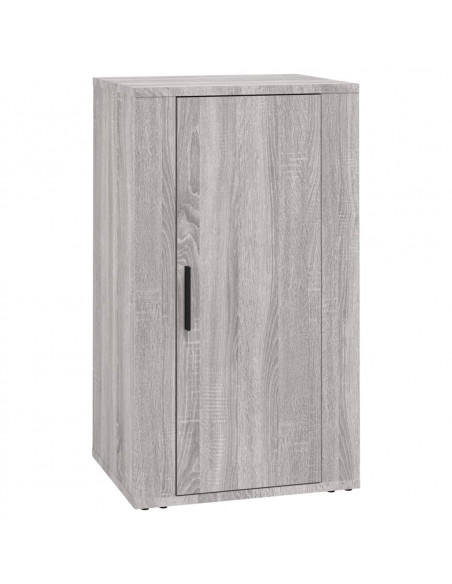 Credenza Grigio Sonoma 40x33x70 cm in Legno Multistrato