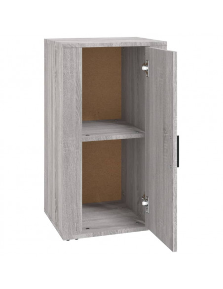 Credenza Grigio Sonoma 40x33x70 cm in Legno Multistrato