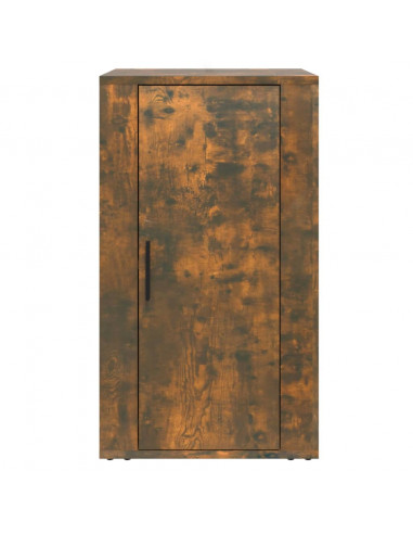 Credenza Rovere Fumo 40x33x70 cm in Legno Multistrato