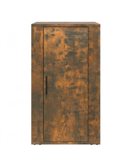 Credenza Rovere Fumo 40x33x70 cm in Legno Multistrato