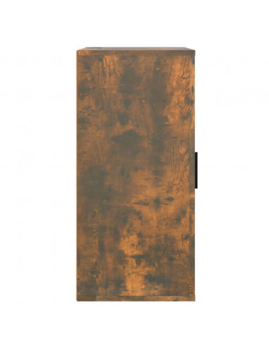 Credenza Rovere Fumo 40x33x70 cm in Legno Multistrato