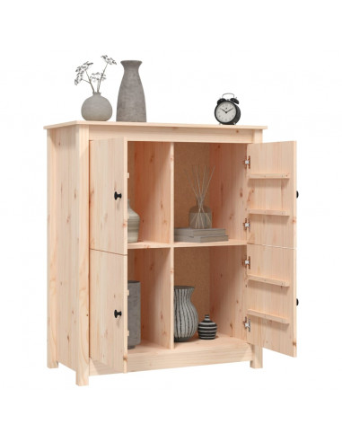 Credenza 83x41,5x100 cm in Legno Massello di Pino