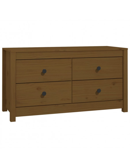 Armadietto Miele 100x40x54 cm in Legno Massello di Pino