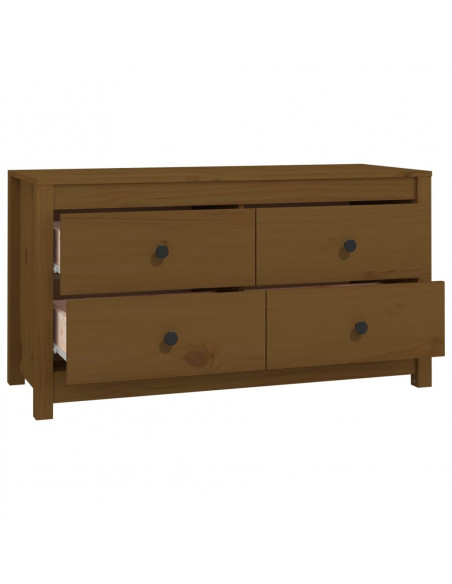 Armadietto Miele 100x40x54 cm in Legno Massello di Pino