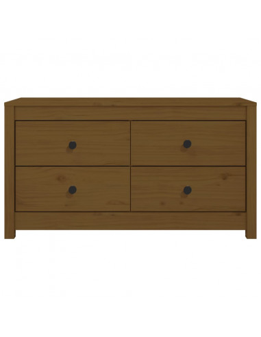 Armadietto Miele 100x40x54 cm in Legno Massello di Pino