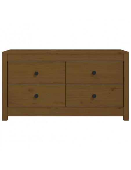 Armadietto Miele 100x40x54 cm in Legno Massello di Pino