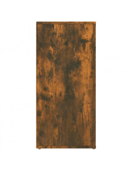Credenza Rovere Fumo 40x33x70 cm in Legno Multistrato