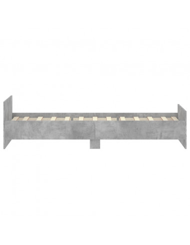 Giroletto Grigio Cemento 90x200 cm in Legno Multistrato