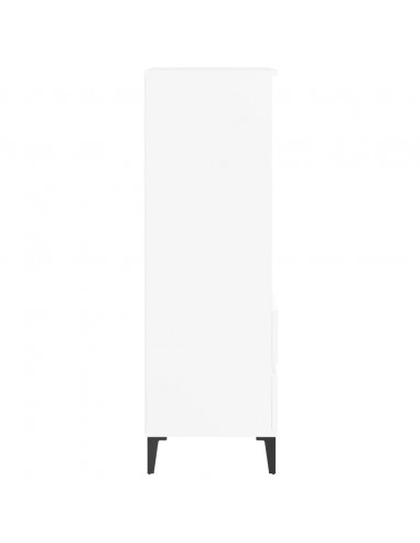 Credenza Bianco 40x36x110 cm in Legno Multistrato