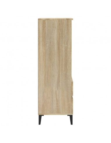 Credenza Rovere Sonoma 40x36x110 cm in Legno Multistrato