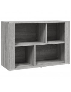 Credenza Grigio Sonoma 80x30x54 cm in Legno Multistrato 2