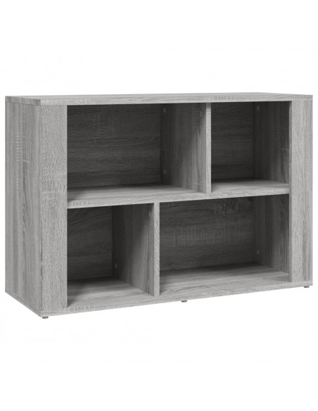 Credenza Grigio Sonoma 80x30x54 cm in Legno Multistrato