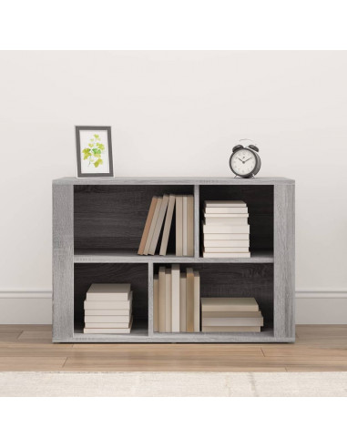 Credenza Grigio Sonoma 80x30x54 cm in Legno Multistrato