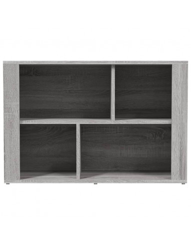 Credenza Grigio Sonoma 80x30x54 cm in Legno Multistrato