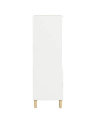 Credenza Bianco 40x36x110 cm in Legno Multistrato