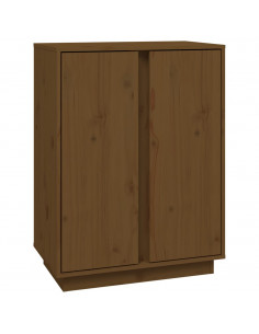 Credenza Miele 60x35x80 cm in Legno Massello di Pino 2