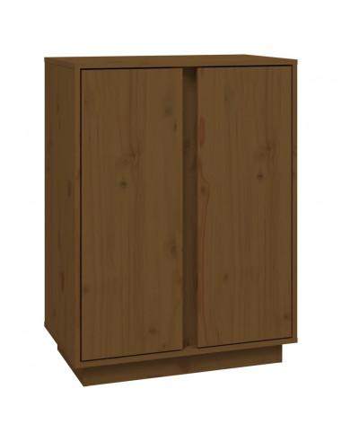 Credenza Miele 60x35x80 cm in Legno Massello di Pino