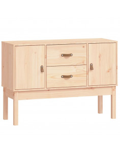 Credenza 110x40x78 cm in Legno Massello di Pino 2