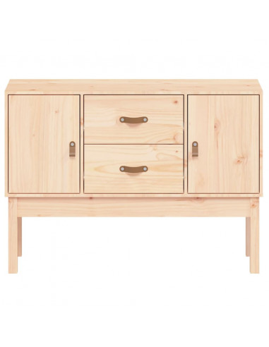 Credenza 110x40x78 cm in Legno Massello di Pino