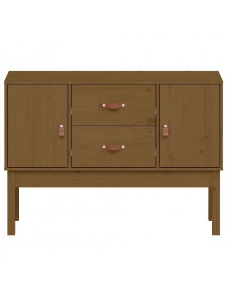 Credenza Miele 110x40x78 cm in Legno Massello di Pino
