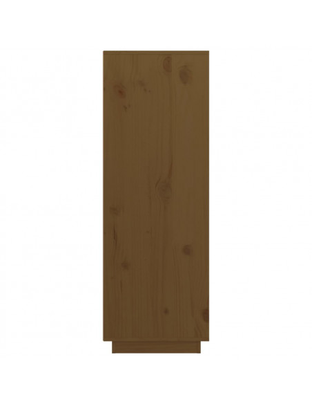 Credenza Miele 89x40x116,5 cm in Legno Massello di Pino