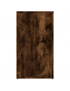 Credenza Rovere Fumo 100x33x59,5 cm in Legno Multistrato 2