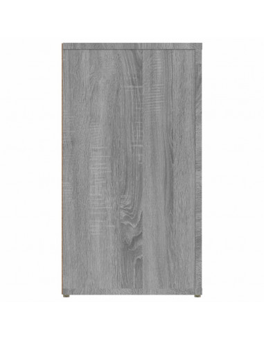 Credenza Grigio Sonoma 100x33x59,5 cm in Legno Multistrato