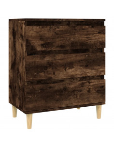 Credenza Rovere Fumo 60x35x70 cm in Legno Multistrato 2