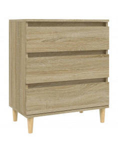 Credenza Rovere Sonoma 60x35x70 cm in Legno Multistrato 2