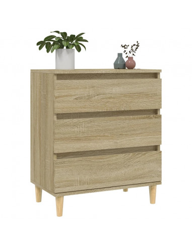 Credenza Rovere Sonoma 60x35x70 cm in Legno Multistrato