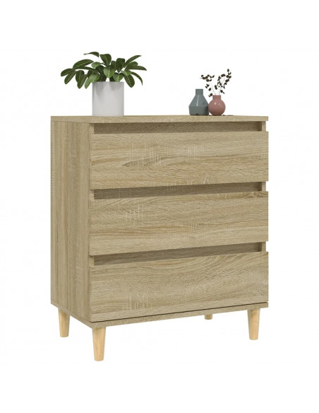 Credenza Rovere Sonoma 60x35x70 cm in Legno Multistrato
