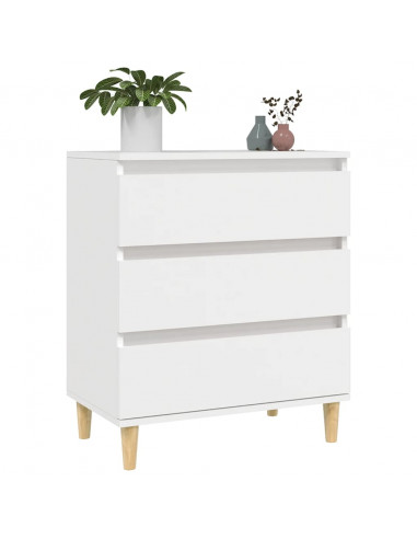 Credenza Bianca 60x35x70 cm in Legno Multistrato