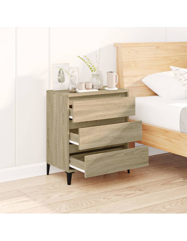 Credenza Rovere Sonoma 60x35x70 cm in Legno Multistrato