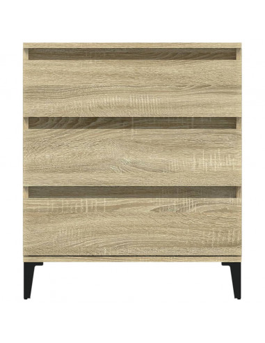 Credenza Rovere Sonoma 60x35x70 cm in Legno Multistrato