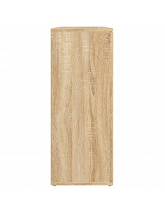 Credenza Rovere Sonoma 91x29,5x75 cm in Legno Multistrato 2