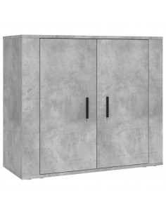 Credenza Grigio Cemento in Legno Multistrato 2