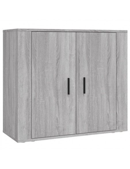 Credenza Grigio Sonoma in Legno Multistrato