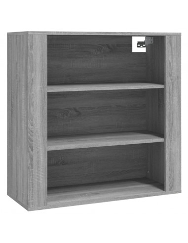 Credenza Grigio Sonoma in Legno Multistrato