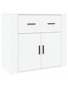 Credenza Bianca in Legno Multistrato 2