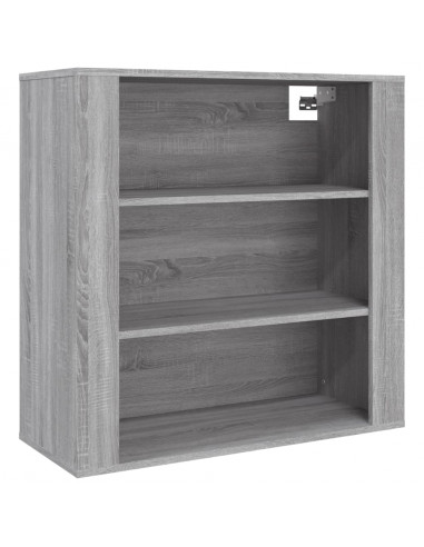 Credenza Grigio Sonoma in Legno Multistrato