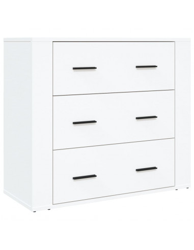 Credenza Bianca in Legno Multistrato